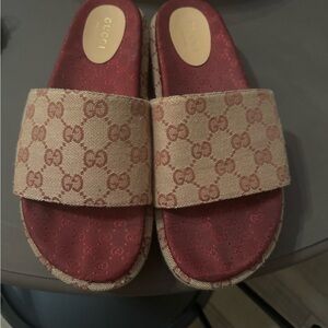 Gucci platform sandal